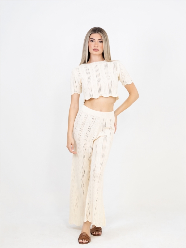 BEACHWEAR ΣΕΤ ΕΚΡΟΥ