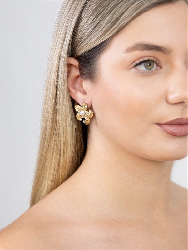 Golden Starshine Earrings
