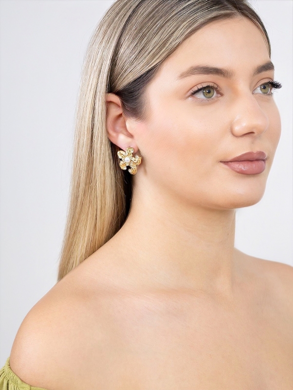 Golden Starshine Earrings