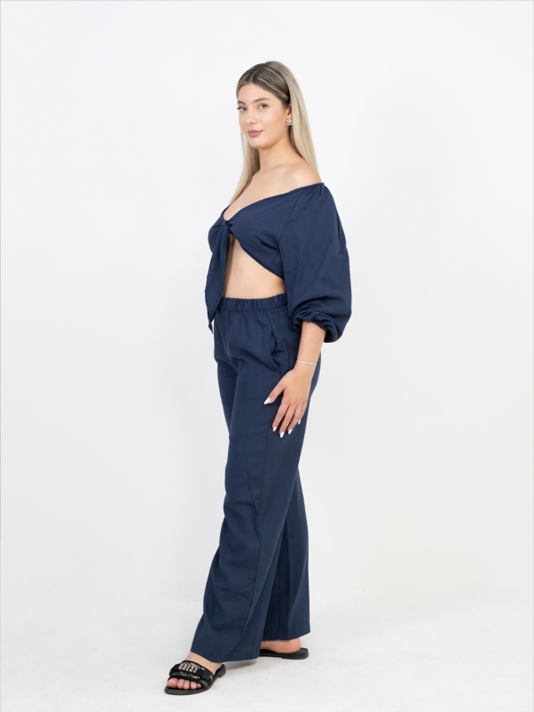 ΛΙΝΟ ΣΕΤ ΜΠΛΕ NAVY