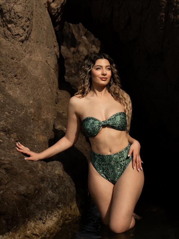 Μπικίνι Μπαντό Snake Print