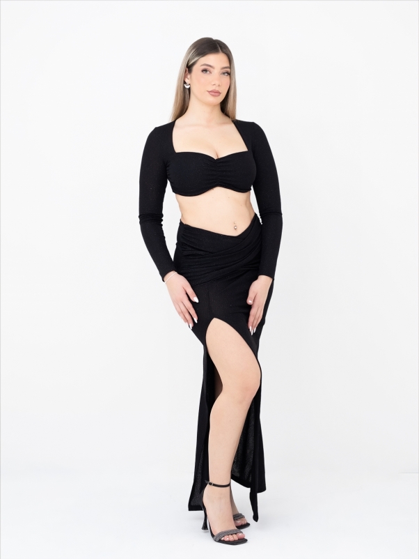 ΣΕΤ ΦΟΥΣΤΑ ΜΕ ΤΟΠ ΓΥΑΛΙΣΤΕΡΟ