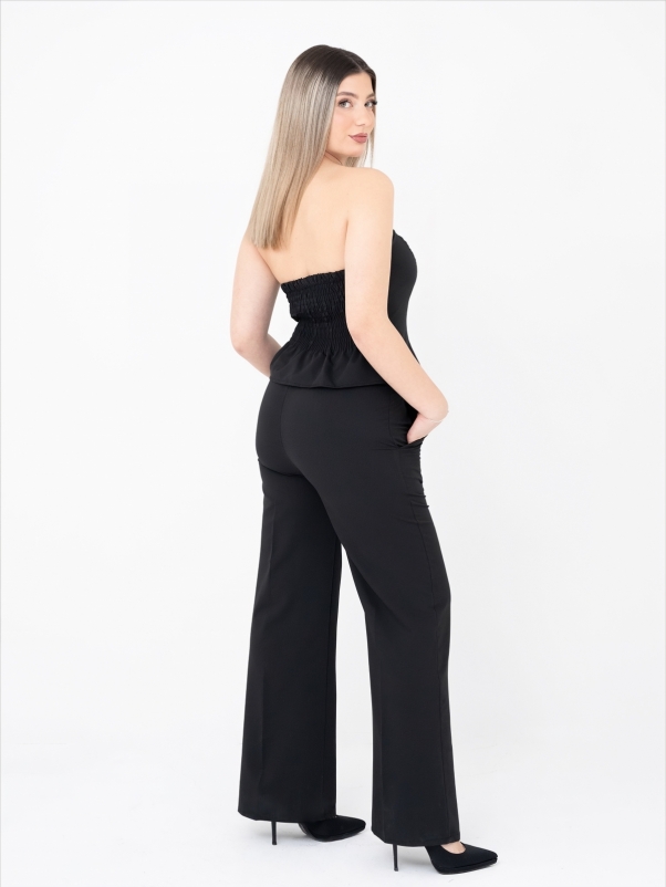 ΣΕΤ ΤΟΠ ΣΤΡΑΠΛΕΣ ΜΑΥΡΟ ΜΕ ΠΑΝΤΕΛΟΝΙ